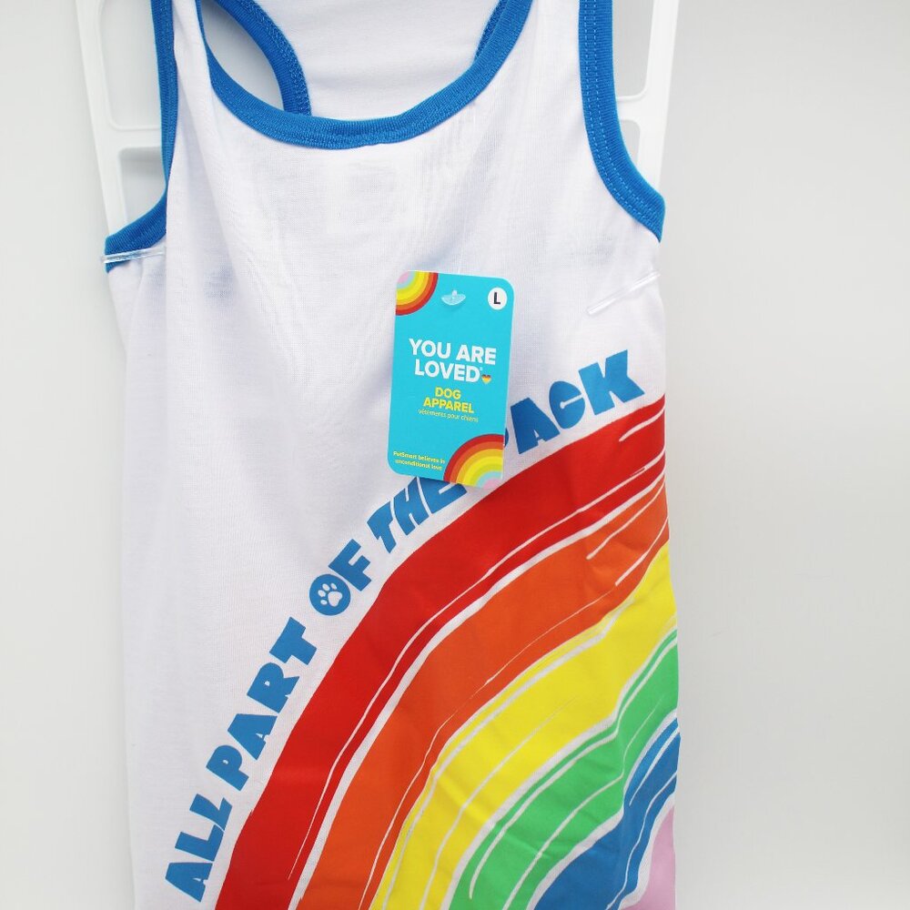 PetSmart, You Are Loved, Dog Tank "Part of the Pack", Large
